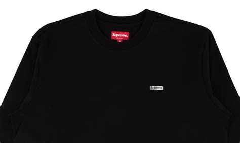 supreme metallic box logo l/s tee|Supreme Metallic Box Logo L S Tee .